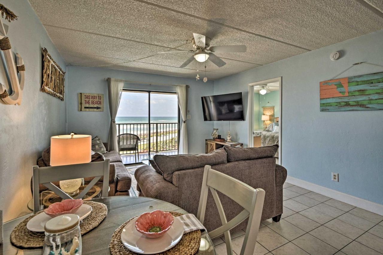 Oceanfront Ormond Beach Getaway With Balcony! Apartment Exterior photo