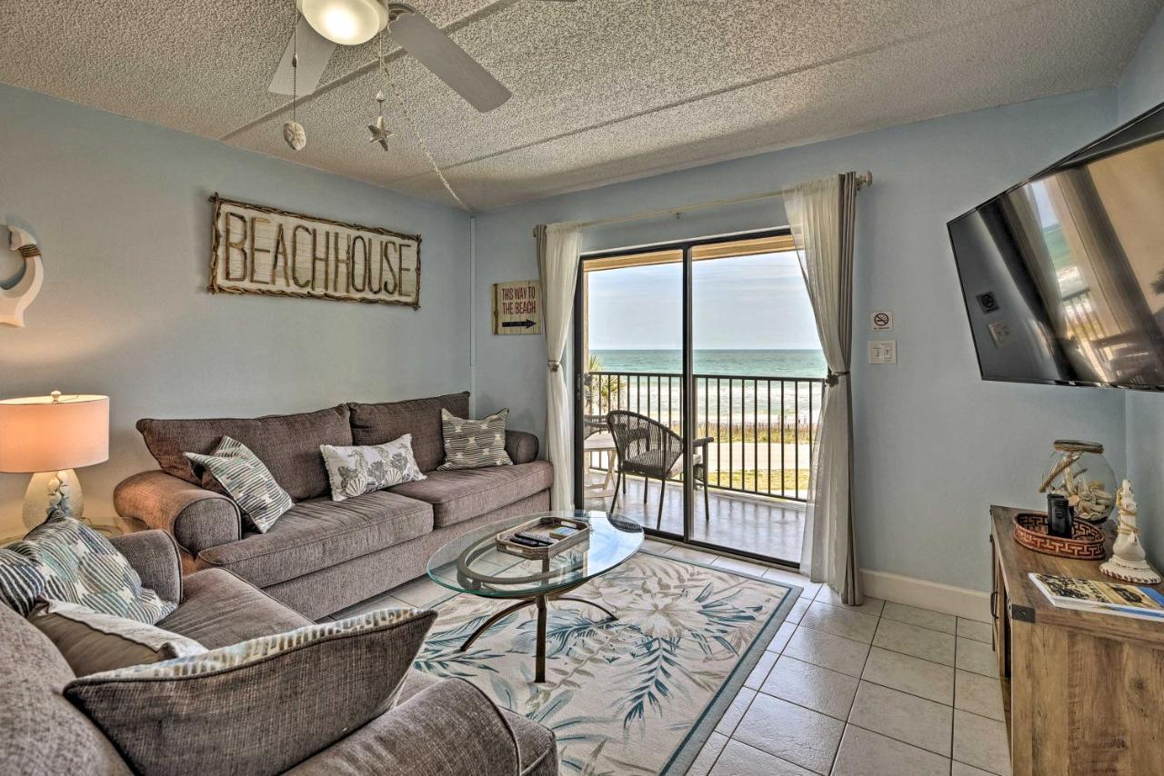 Oceanfront Ormond Beach Getaway With Balcony! Apartment Exterior photo