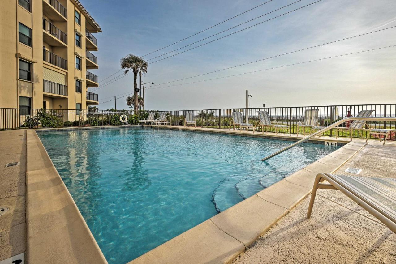 Oceanfront Ormond Beach Getaway With Balcony! Apartment Exterior photo