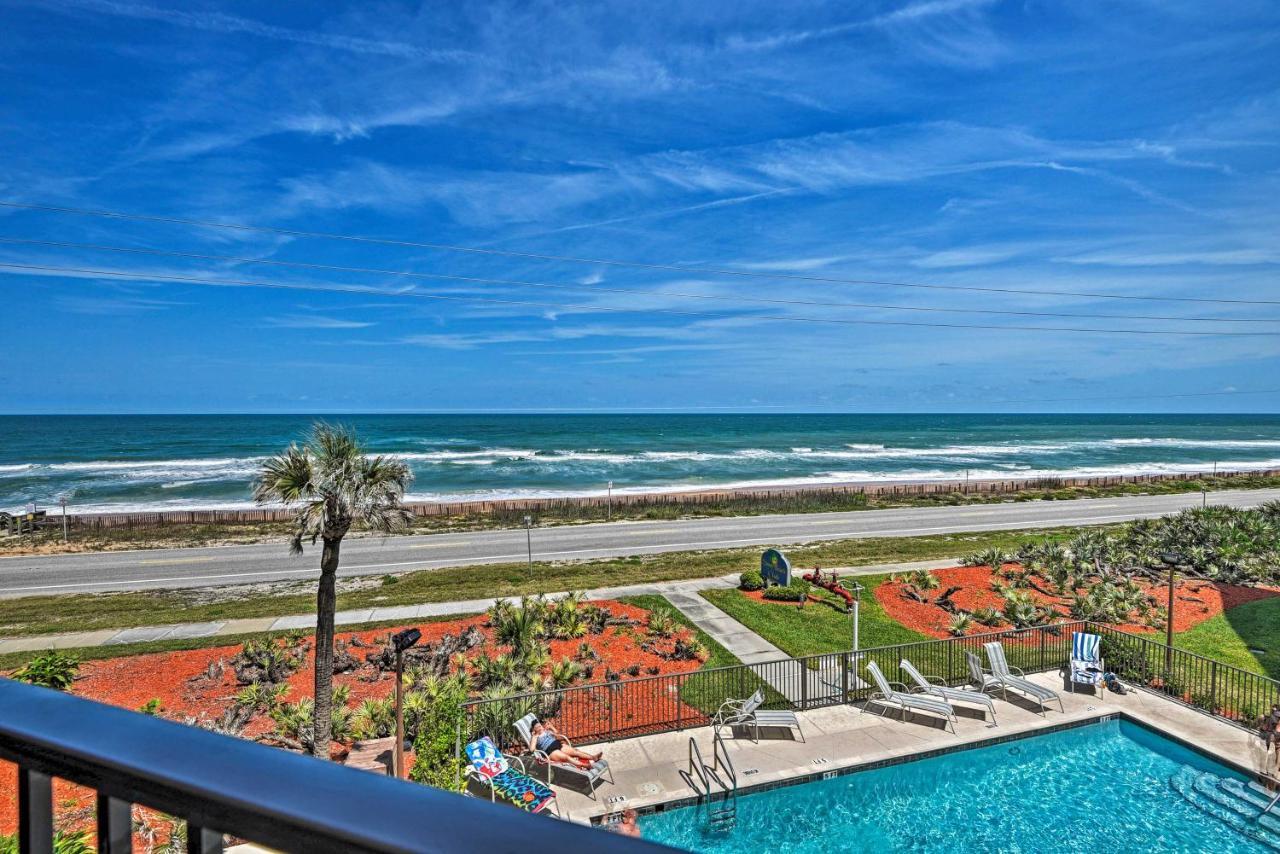 Oceanfront Ormond Beach Getaway With Balcony! Apartment Exterior photo